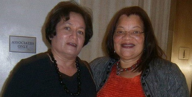 (file photo) Amata with Dr. Alveda King, niece of Dr. Martin Luther King Jr.