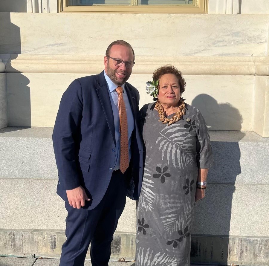 Congresswoman Amata and Ways and Means Committee Chairman Jason Smith