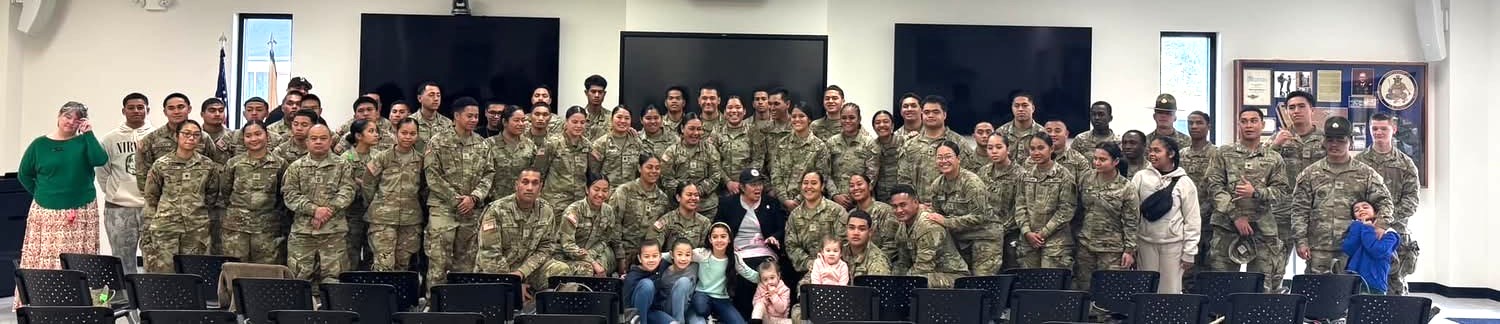 Lots of friends at Fort Gregg-Adams