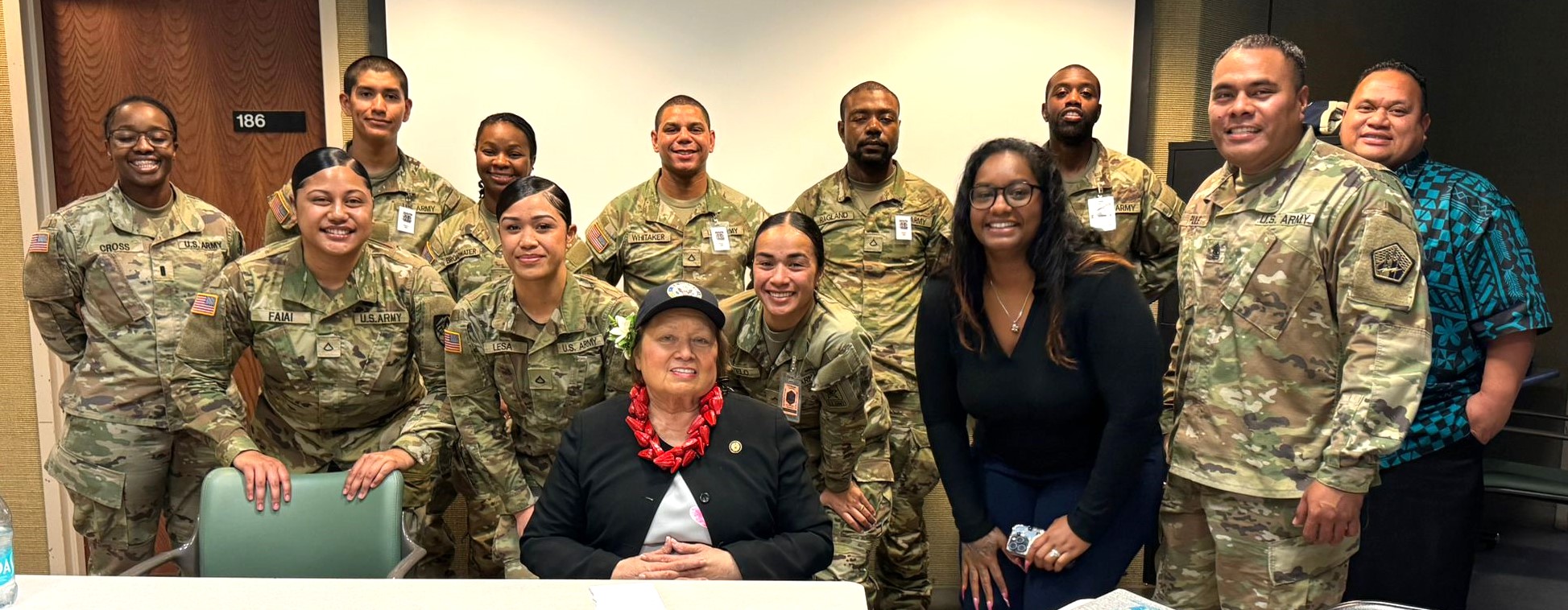 Our great group at Fort Eisenhower