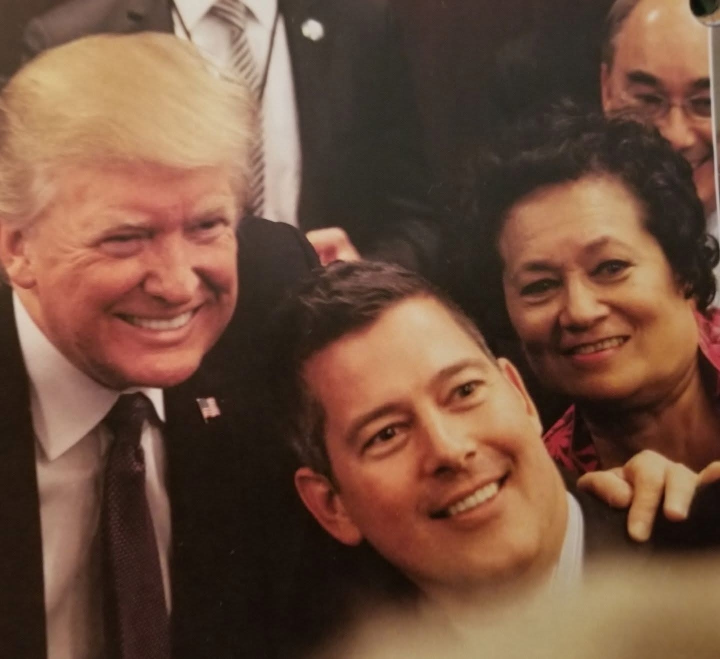Pictured with President Trump and former Congressman, Secretary Duffy - file photo