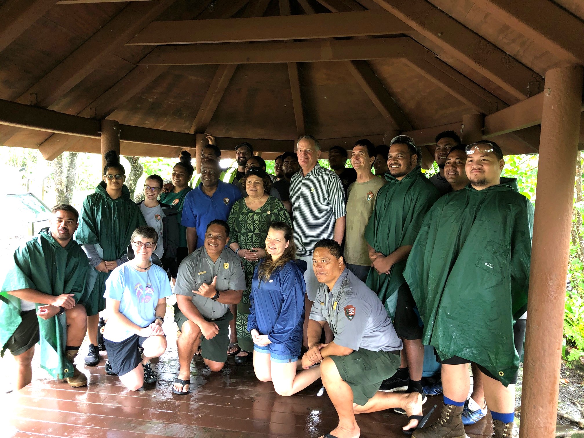 In early 2020 with NPS crew, former US Mint Director David Ryder and former NPS Regional Director Stanley Austin