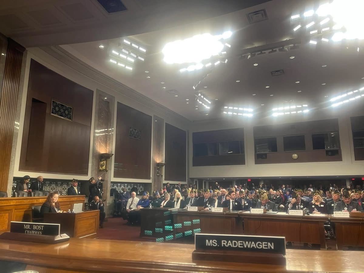 Joint House-Senate Veterans hearings with VFW, American Legion and many more