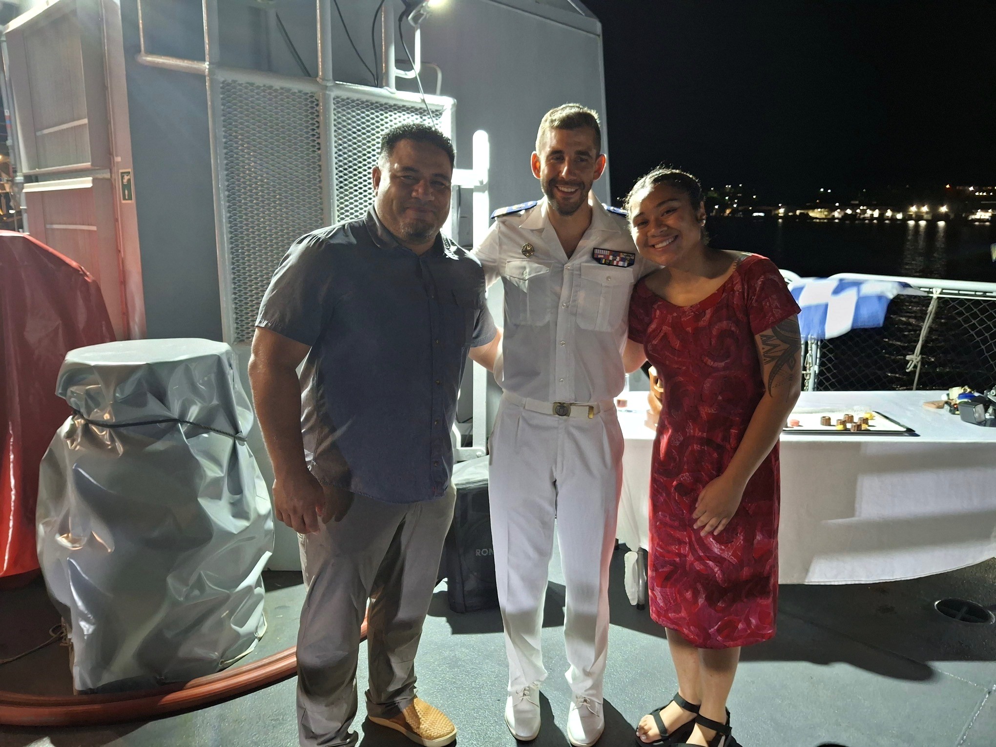 Part of Congresswoman Amata's office in attendance