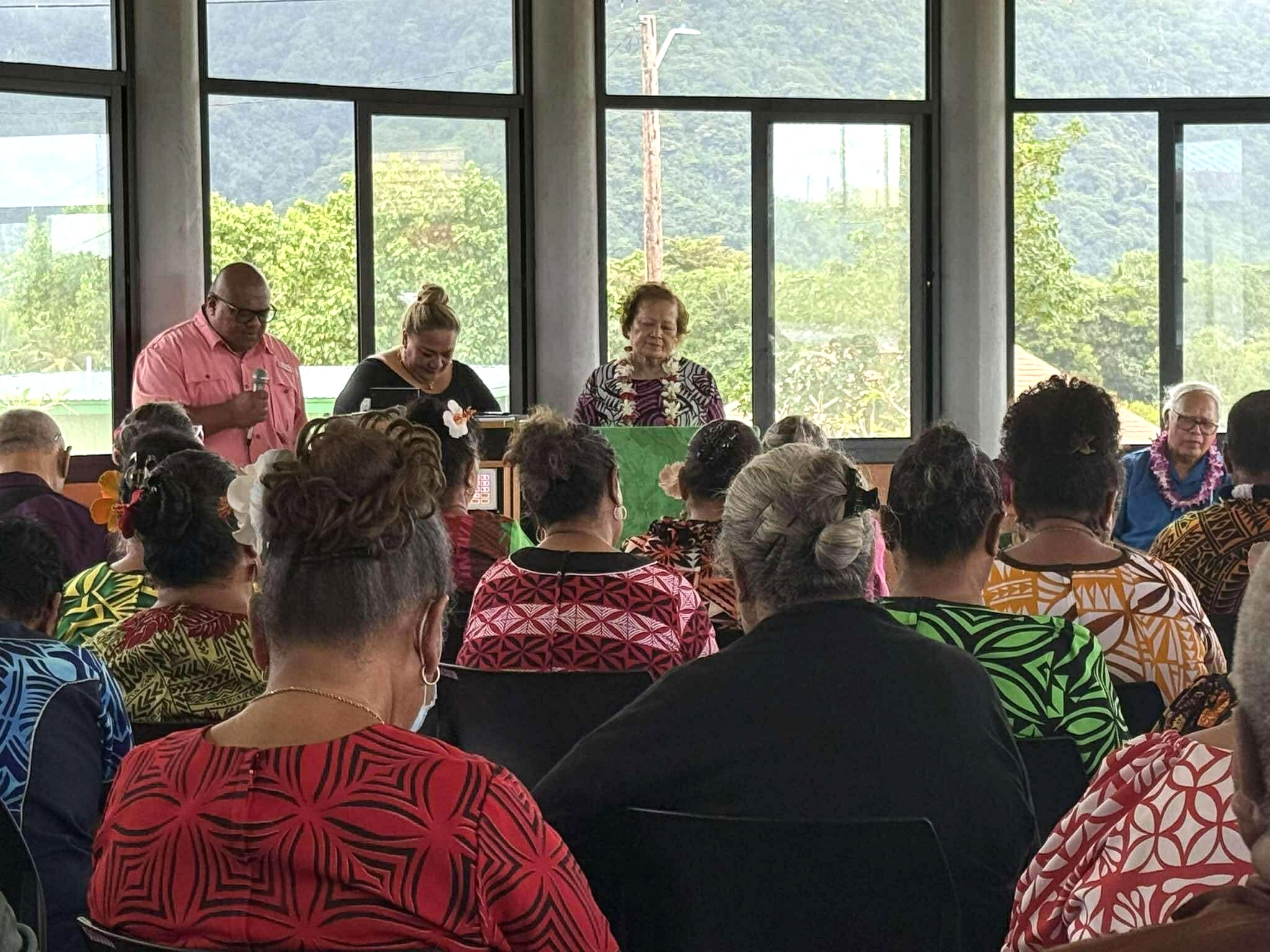 Prayer at Town Hall meeting