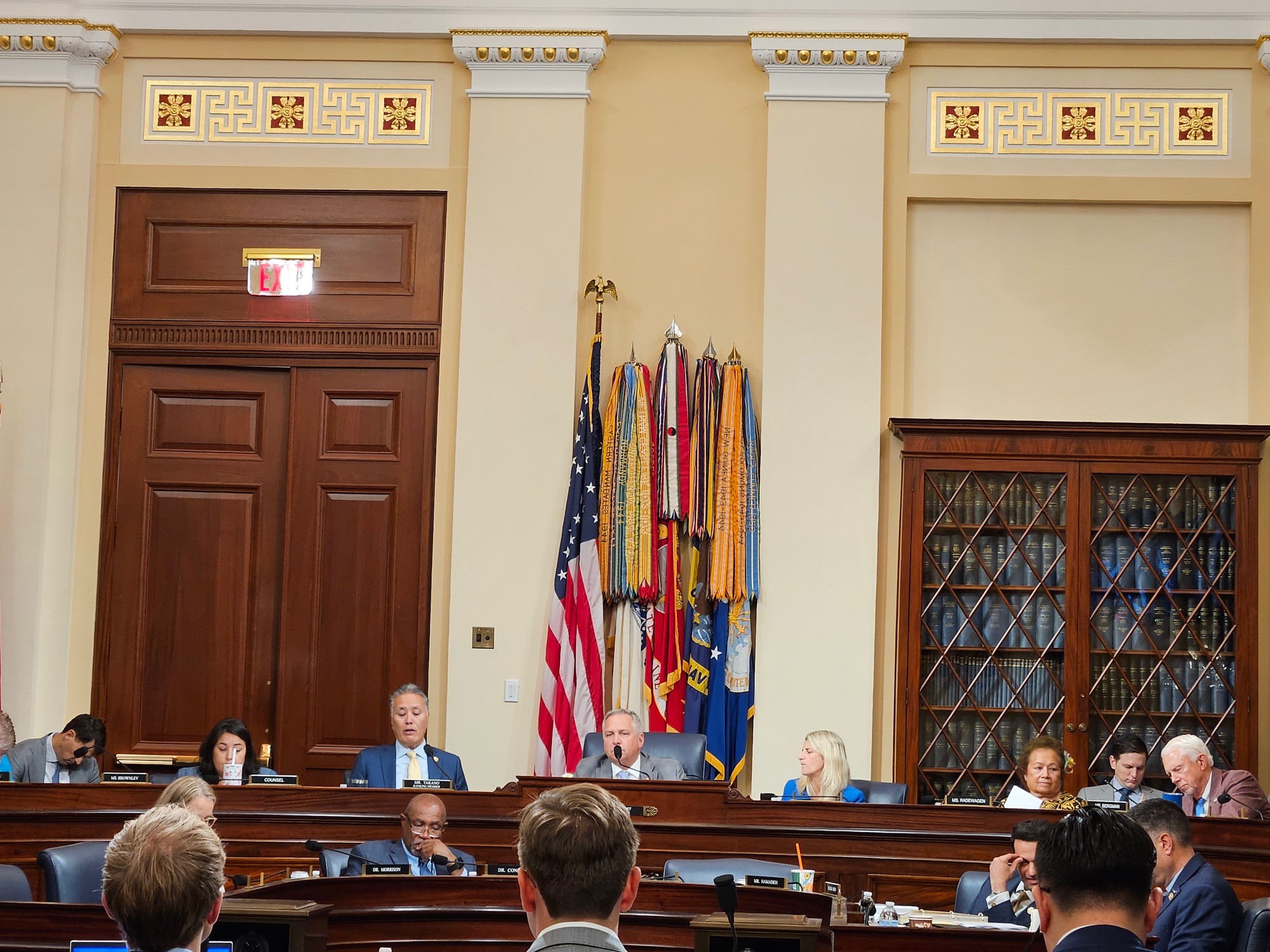 Vice Chairman Amata in HVAC votes this past week