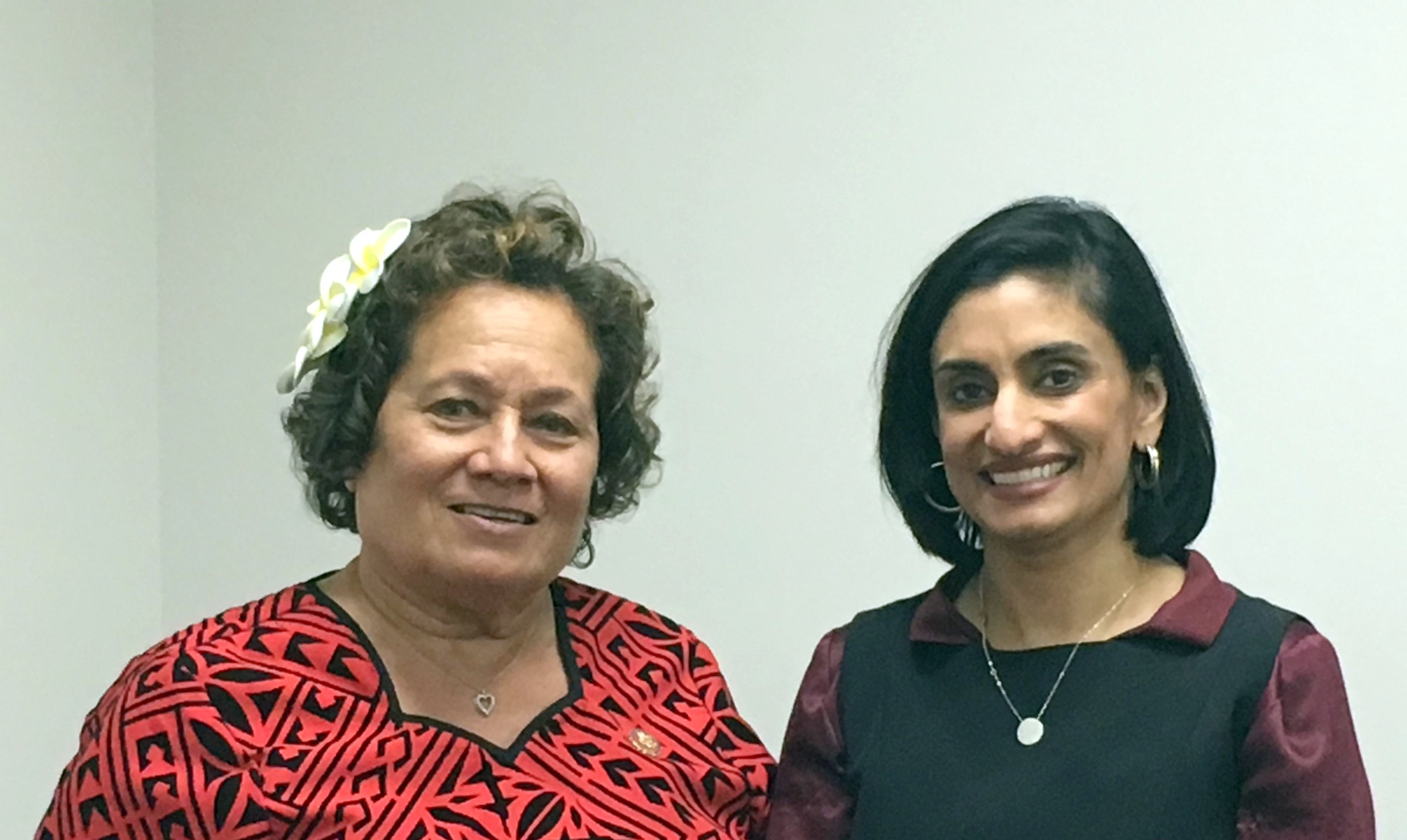 Congresswoman Amata and Centers for Medicare and Medicaid Services Director Seema Verma