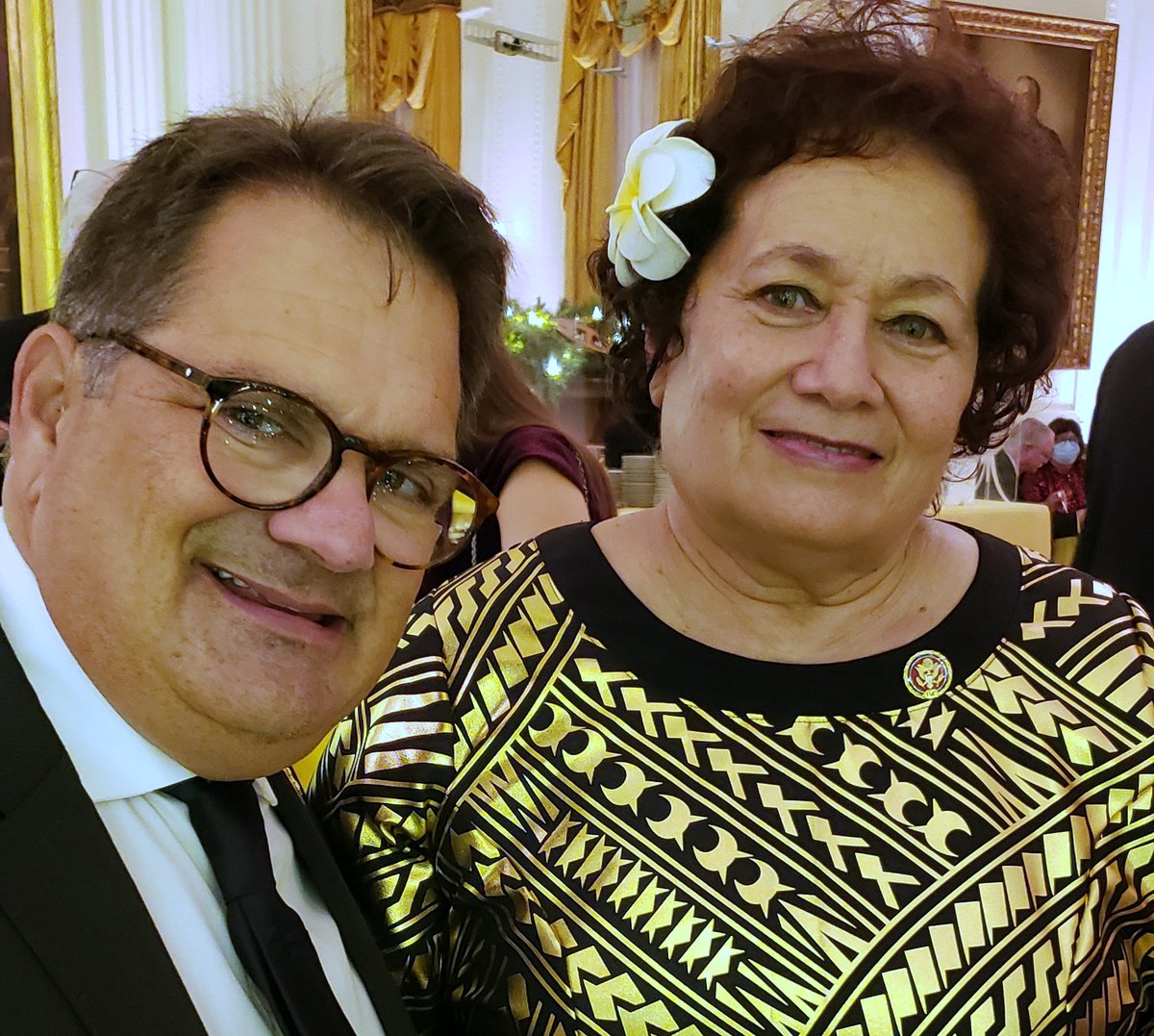(File photo) Congresswoman Amata and Congressman Gus Bilirakis