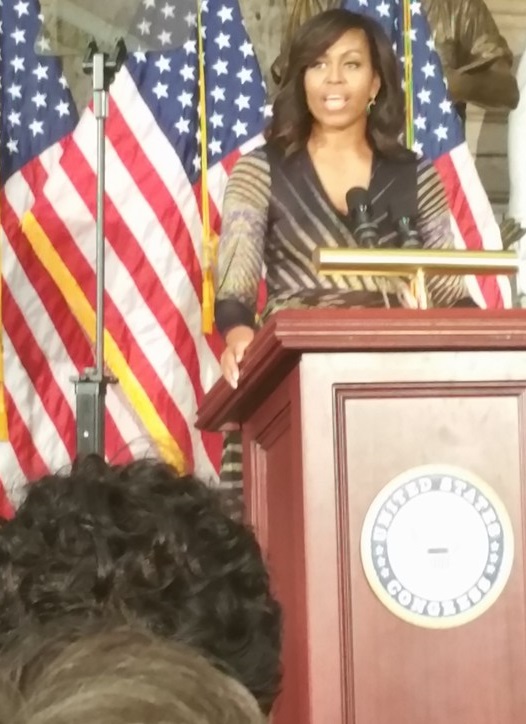 Amata and First Lady Honor Women Vets
