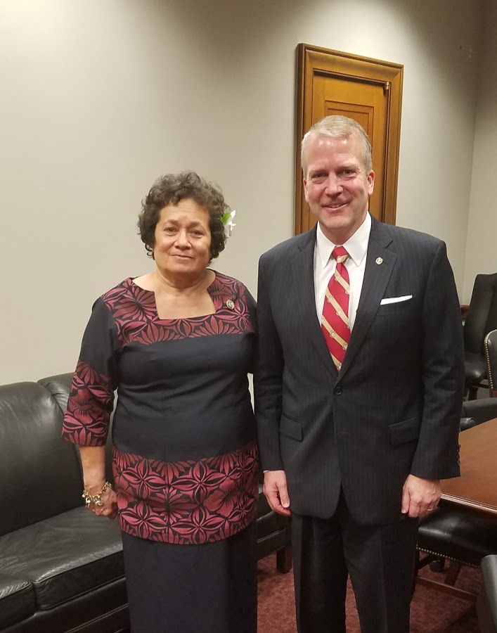 Amata and Sen. Sullivan