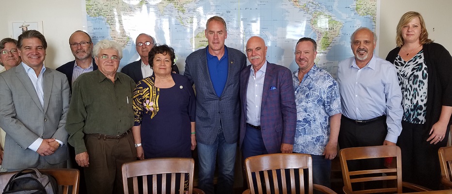 Amata and Zinke in CA