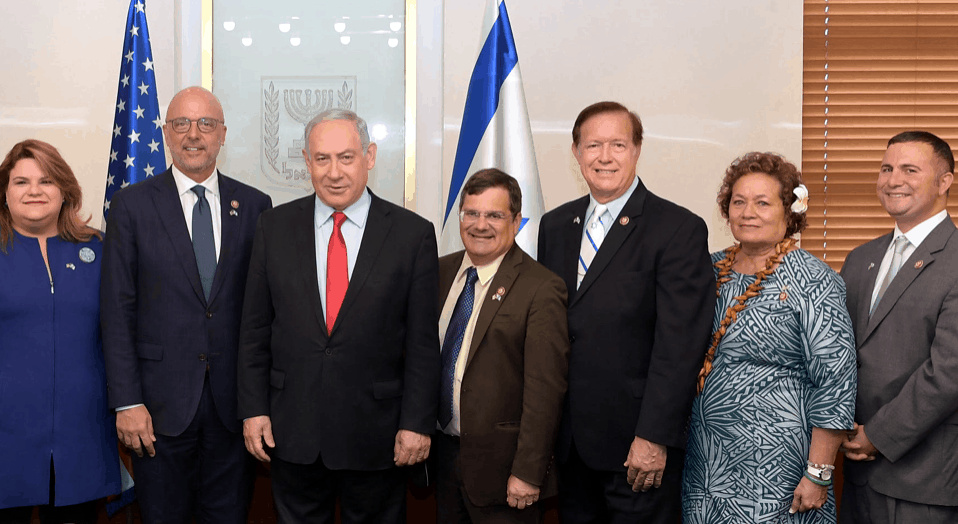 Amata and other Members of Congress also met with Israel Prime Minister Netanyahu