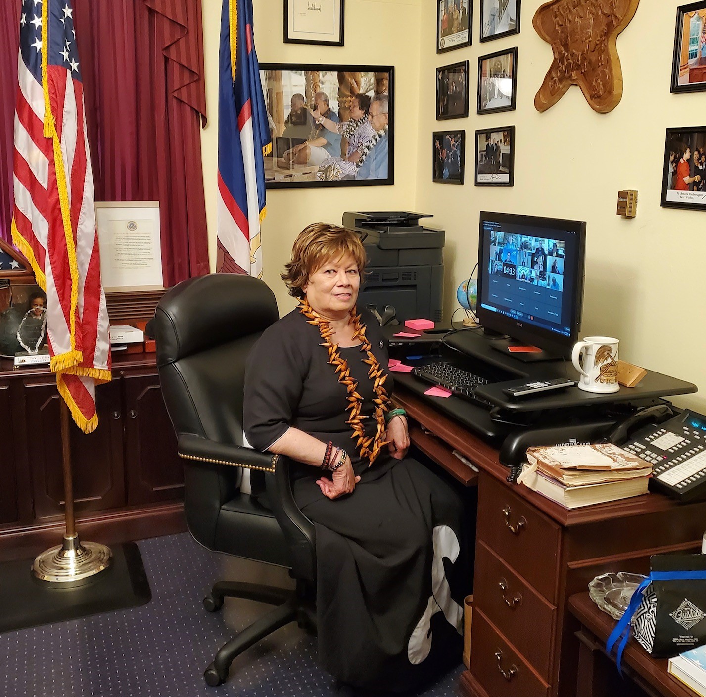 Amata at the start of the Subcommittee for Indigenous Peoples hearing this week