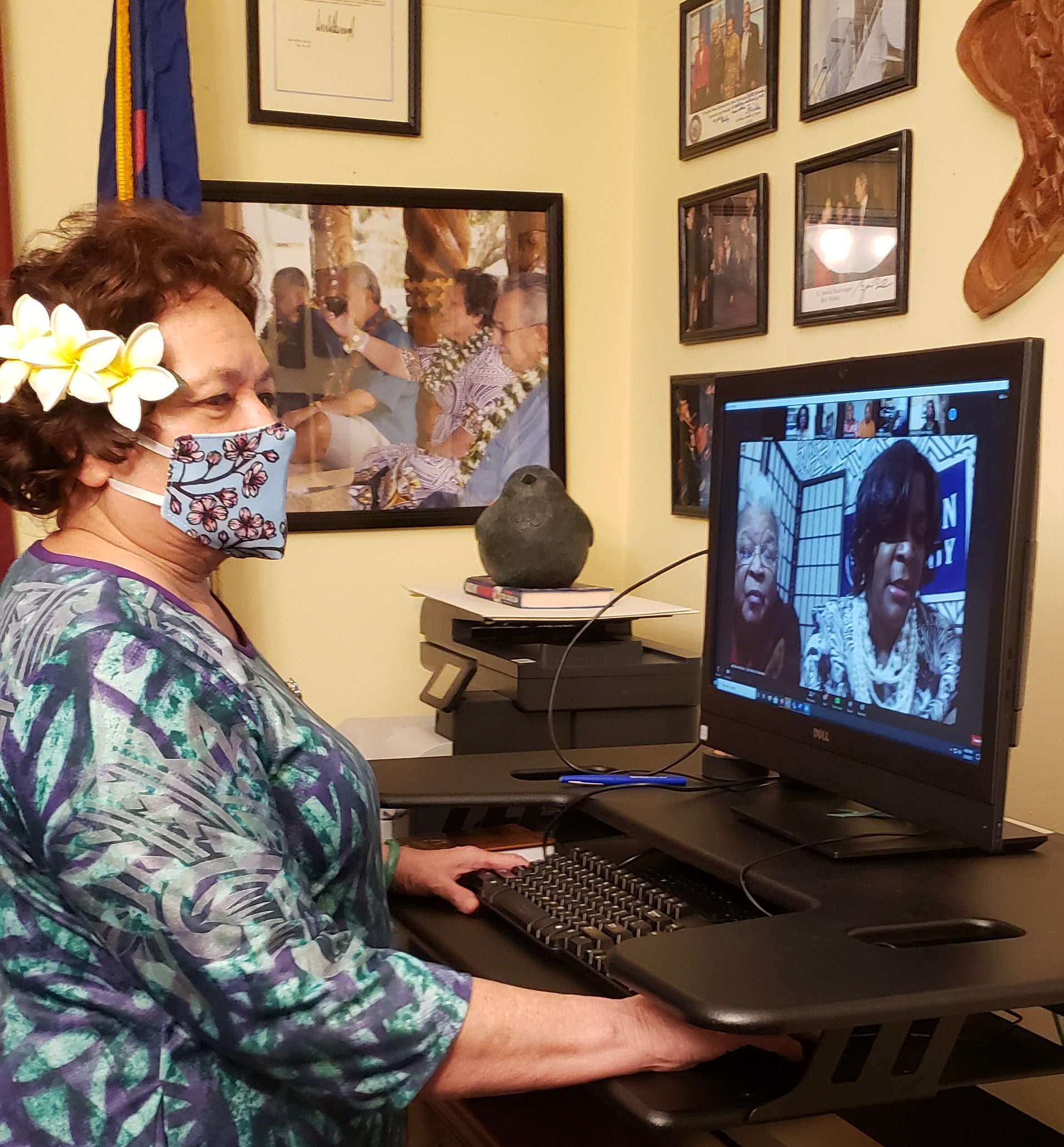 Amata congratulates Col. Dixon on CASA appointment