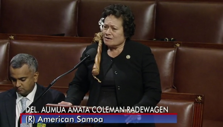 Amata on House Floor 