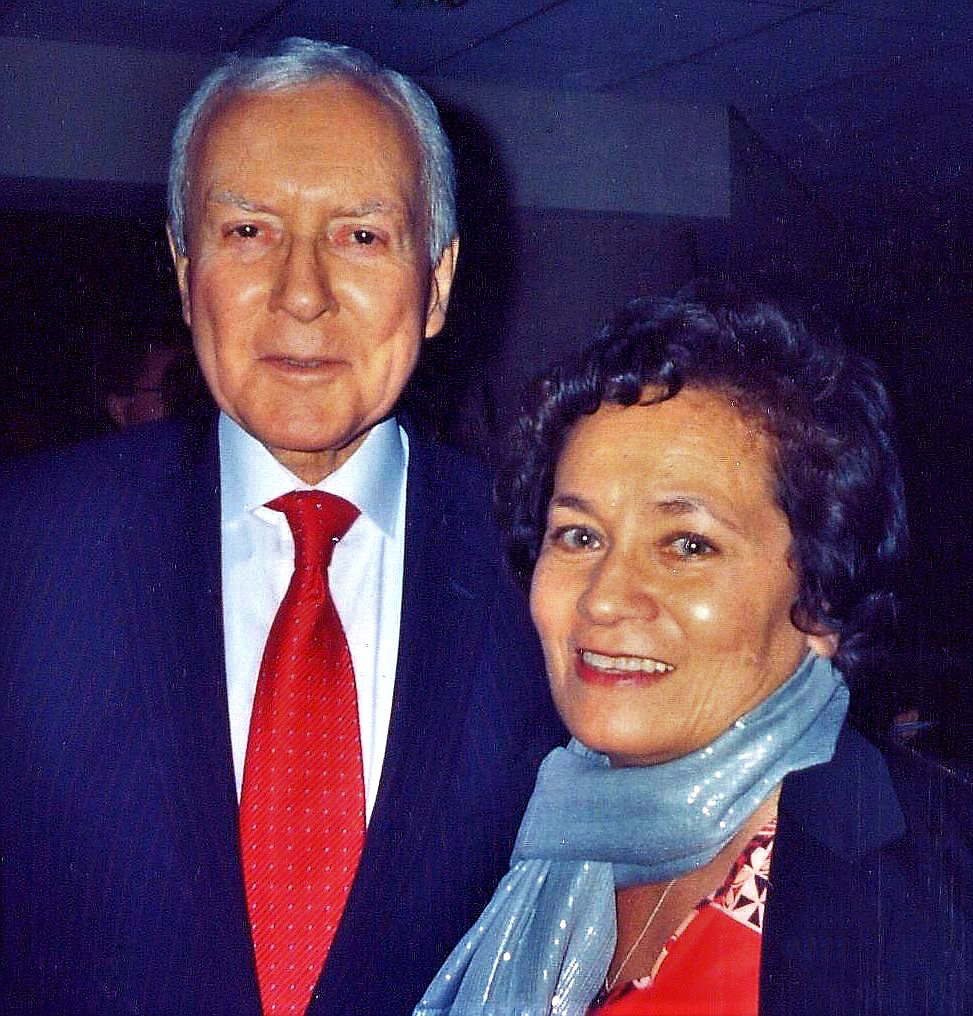 Amata with Sen. Orrin Hatch, President pro tempore of the U.S. Senate