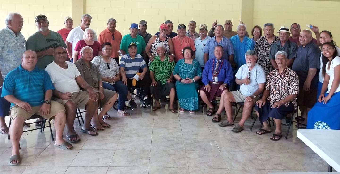 Amata with Veterans at Town Hall 16 January 2019