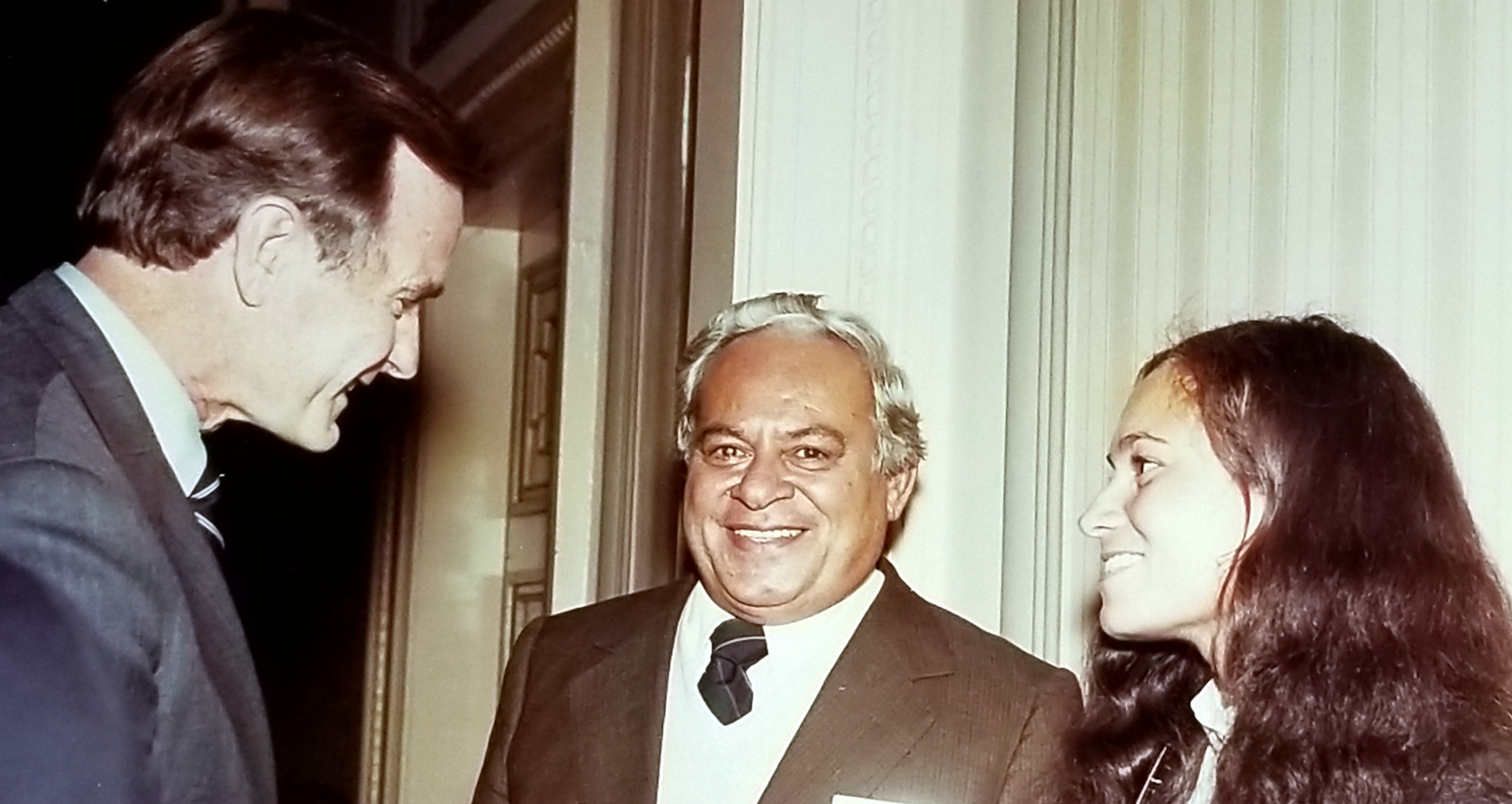 Amata with former President Bush and Gov Coleman