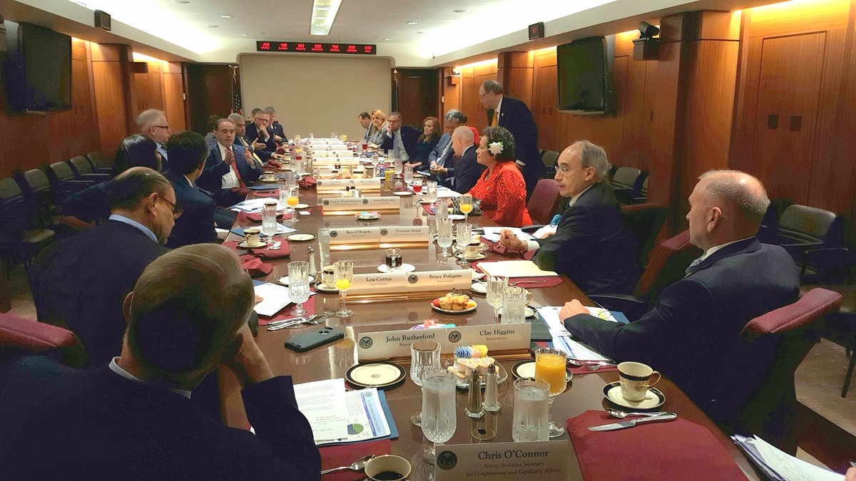 Breakfast with VA Secretary Shulkin