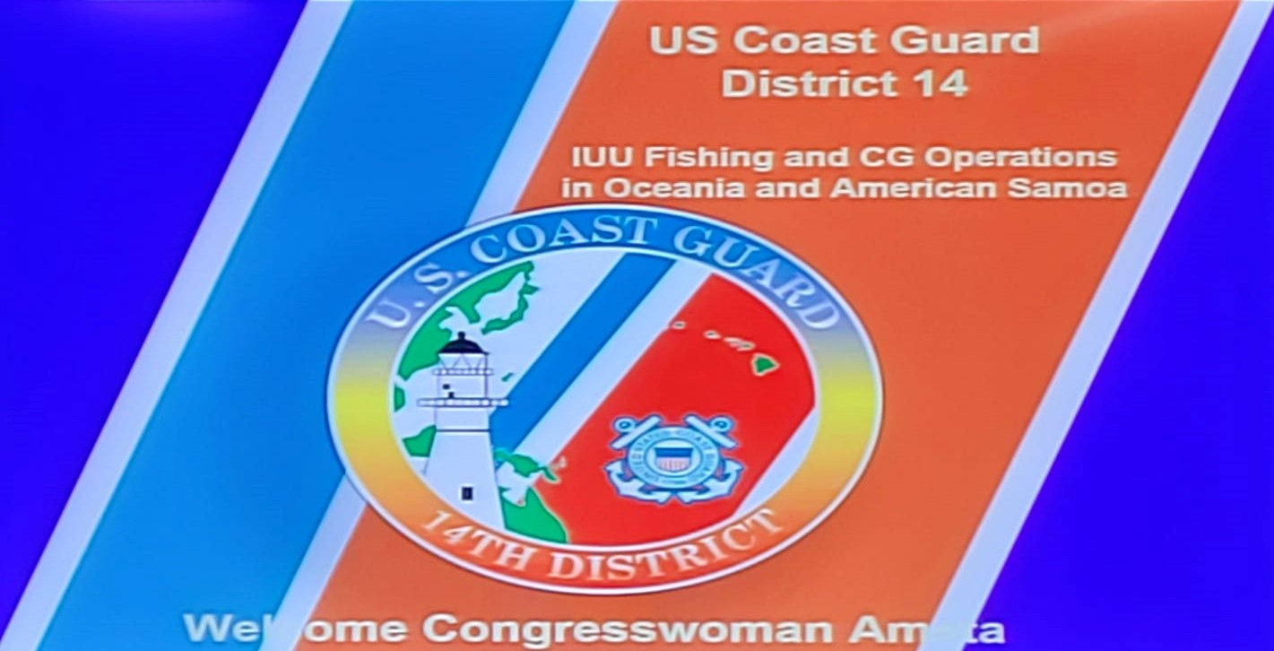 Briefing from the Coast Guard