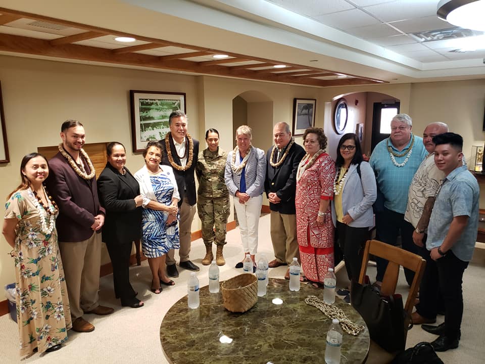 CODEL upon arrival in Guam