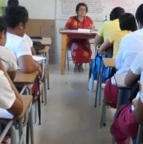 Amata addresses students