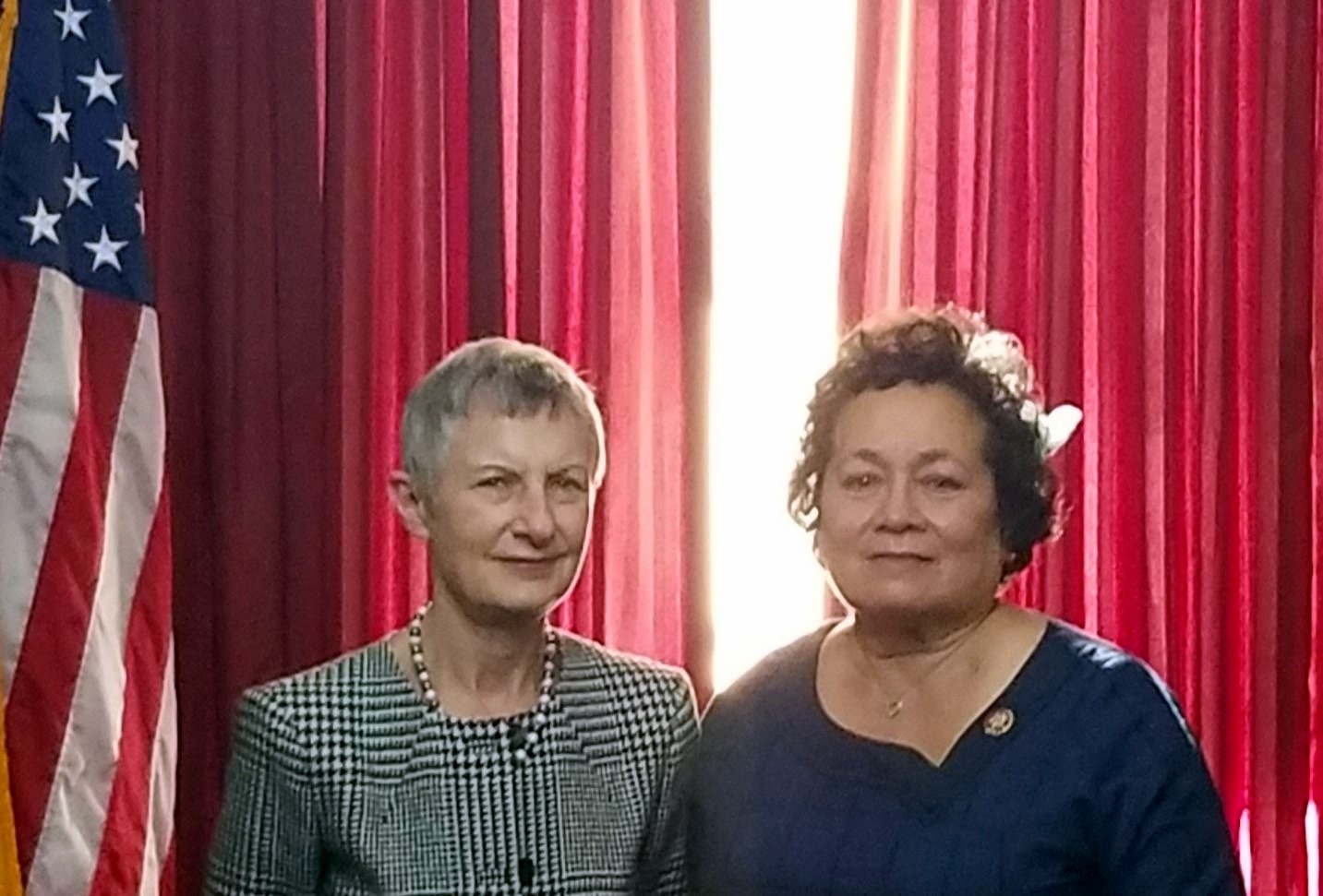 Congresswoman Amata &amp; the New Zealand Ambassador to the US