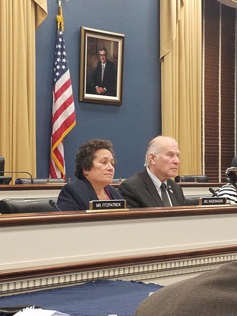 Congresswoman Amata with Chairman Chabot during small business discussion
