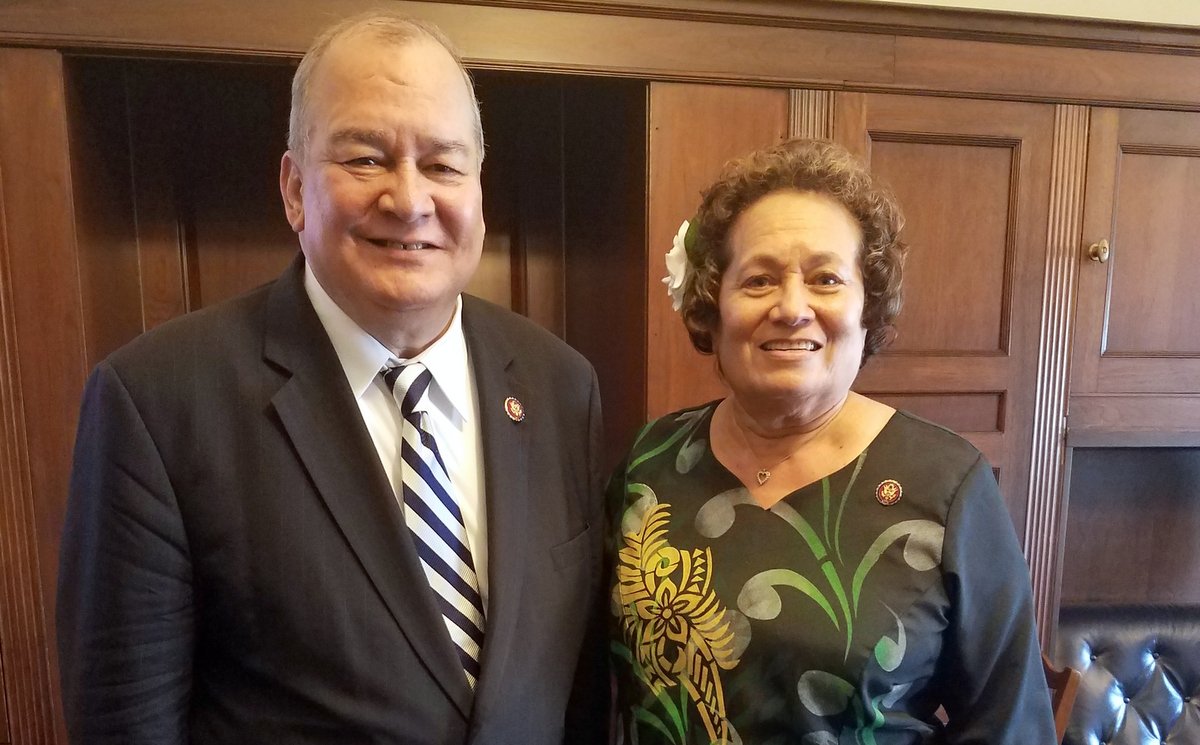 Congresswoman Amata with Congressman Sablan-002