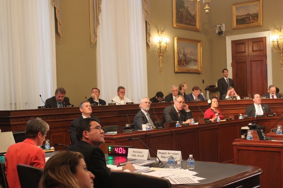 DoI Budget Hearing