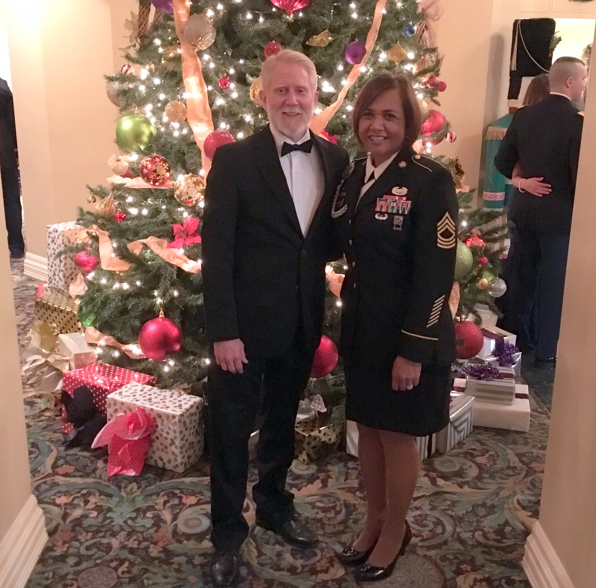 MST Chris Jennings Joyner was recognized in a retirement ceremony by the US Army