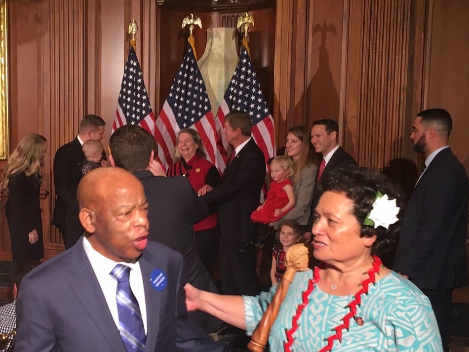 Speaking to civil rights hero and longserving Member of Congress John Lewis on the opening day of the 116th Congress
