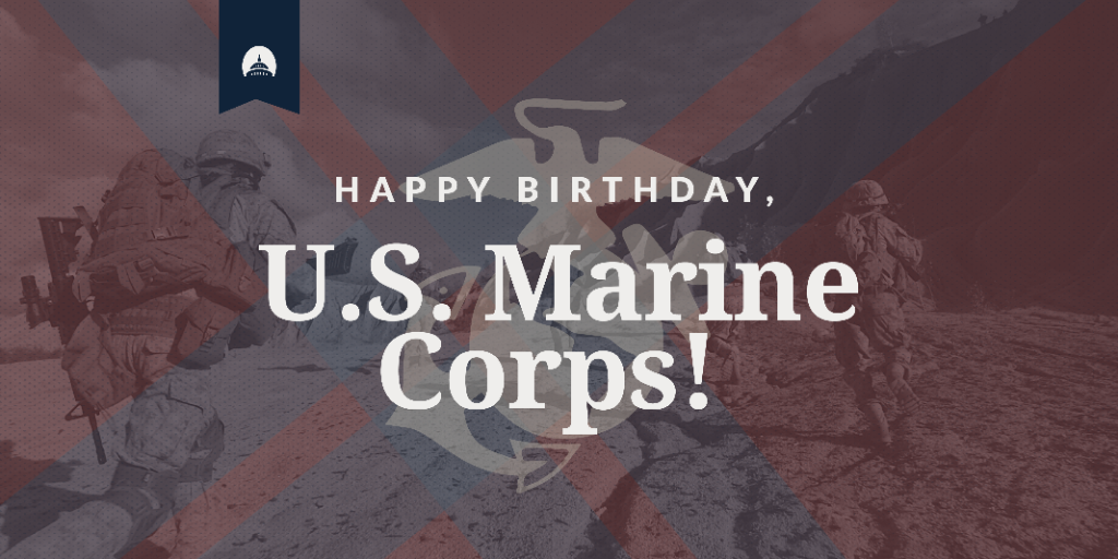 Veteran picture - Marine birthday