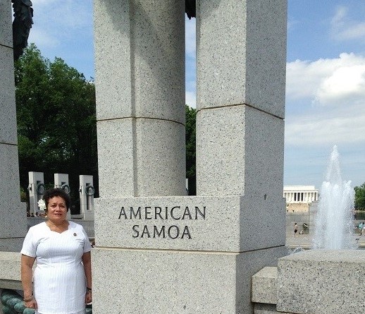 Amata at WWII Memorial
