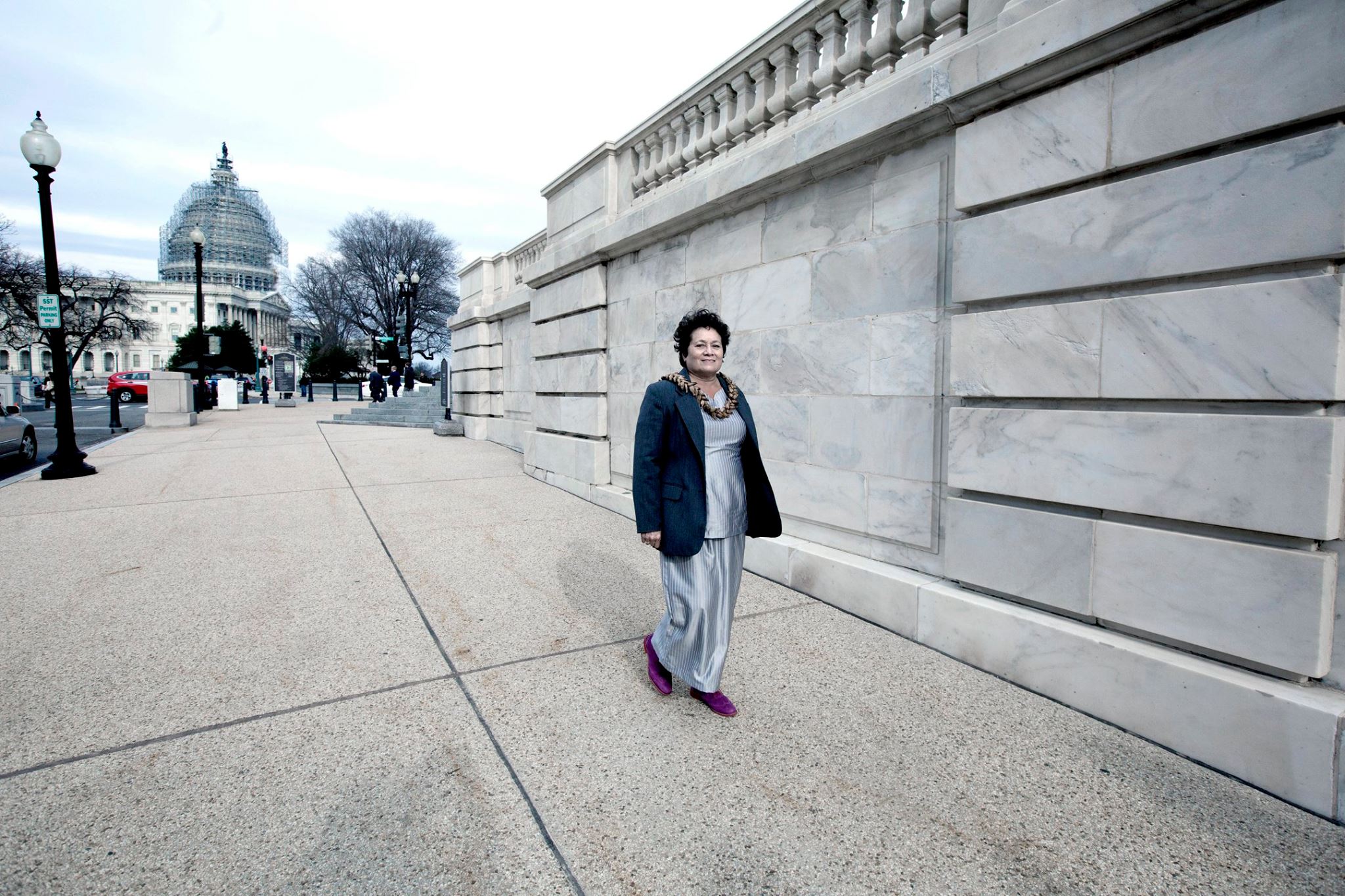 Amata walking on the Hill