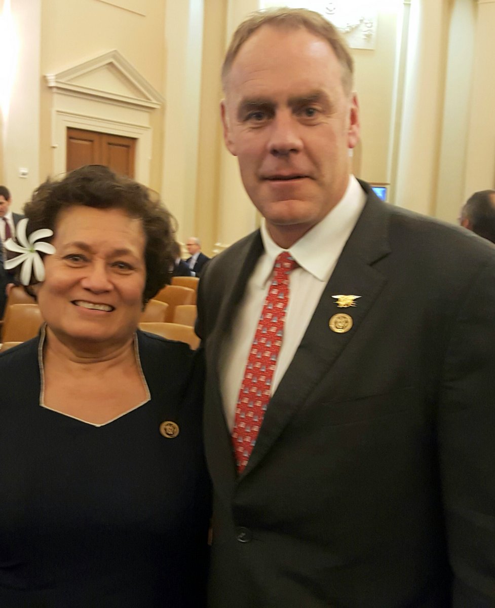 ryan zinke with amata