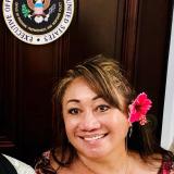 Chief of Staff Leafaina Tavai at the White House Executive Office