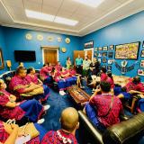 Close Up students visiting Congresswoman Amata's office during this 118th Congress