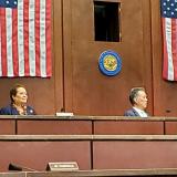 Congresswoman Amata serving in the Ranking Member role during the full Committee hearing