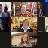 Congresswoman Amata testifying on local appropriations