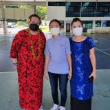 Congresswoman Amata with Katherine Kim and her mother Seongshim Park