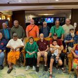 Congresswoman Amata with our Veterans in Honolulu on Sunday