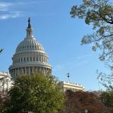 US Capitol pictured on Monday afternoon