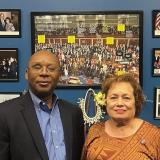 Congresswoman Amata and Director of the Office of Insular Affairs (OIA) John Brewer
