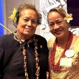 Congresswoman Amata and Dr. Celestine Faumuina-Nix at IGIA 2025