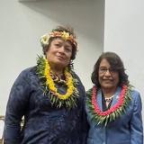 Congresswoman Amata and President Hilda Heine