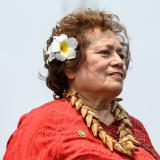 Congresswoman Amata at Capitol Hill outdoor event - file photo