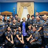 Congresswoman Amata with 2026 Closeup Students