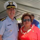 File photo with ADM Kevin Lunday, Acting Commandant of the US Coast Guard throughout 2025