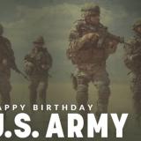 Happy birthday US Army
